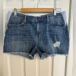 Current/Elliott HATCH denim maternity shorts, size 28
